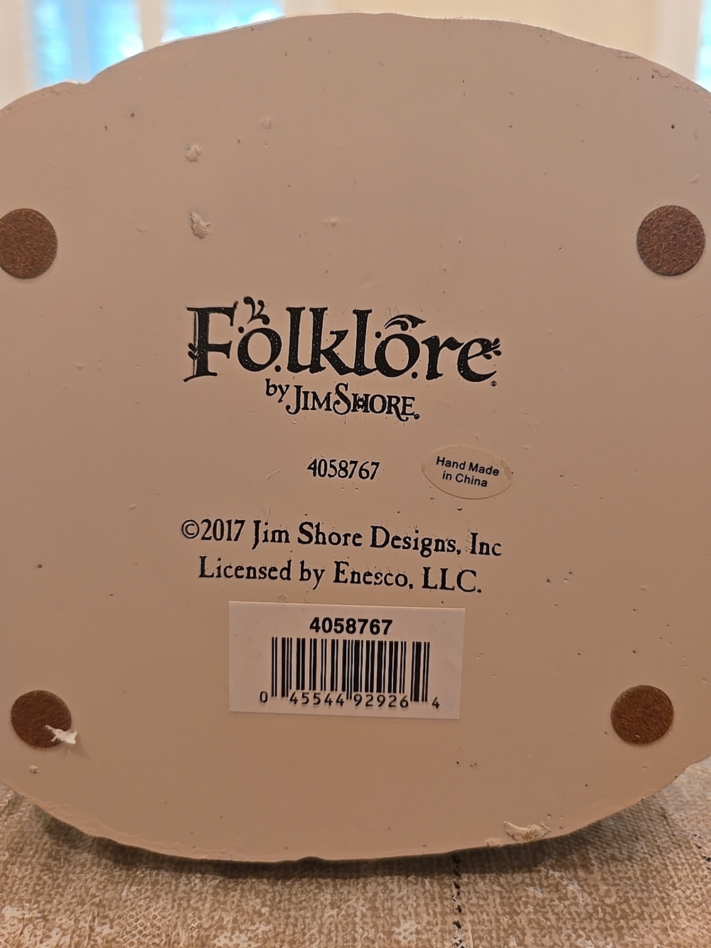 Jim Shore Folklore Collection "Snowman with Broom" Figurine ORIGINAL BOX - Picture 6 of 10